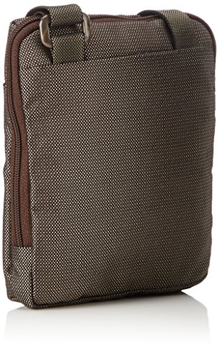 Mandarina Duck Md20 Minuteria, Bolso bandolera para Mujer, Marrón (Pirite), 10x21x28.5 cm (B x H x T)