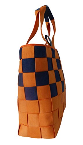Mandarina Duck - Md20 Summer Tracolla, Shoppers y bolsos de hombro Mujer, Naranja (Desert Sun), 12x28.5x32.5 cm (B x H T)
