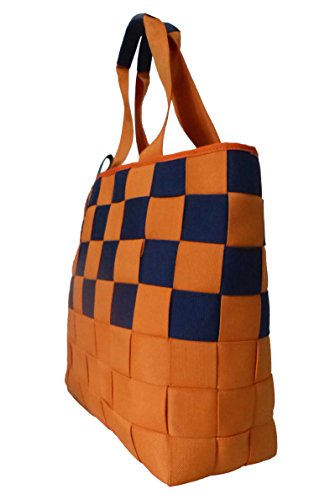 Mandarina Duck - Md20 Summer Tracolla, Shoppers y bolsos de hombro Mujer, Naranja (Desert Sun), 12x28.5x32.5 cm (B x H T)