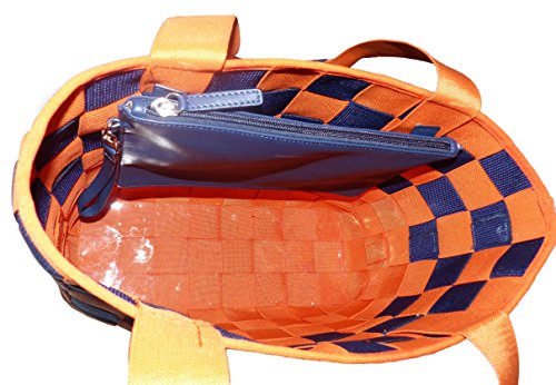 Mandarina Duck - Md20 Summer Tracolla, Shoppers y bolsos de hombro Mujer, Naranja (Desert Sun), 12x28.5x32.5 cm (B x H T)