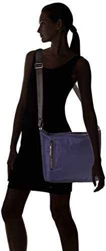 Mandarina Duck Mellow Leather Bum Bag/Nero, Bolso bandolera para Mujer, Negro (Negro), 34x25x11 centimeters (W x H x L)