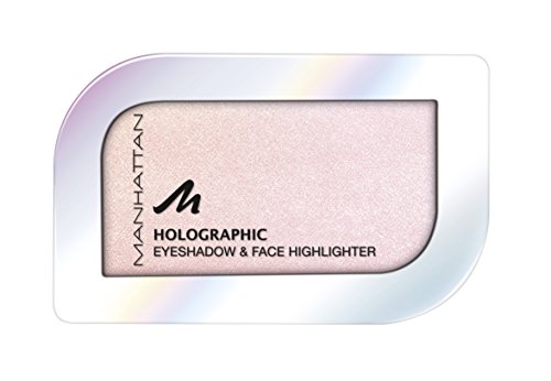 Manhattan Holographic Ombre Eyeshadow, color 003 blushed Orbit, sombra con holographischem Efecto En Color Rosa, 1er Pack (1 x 4 G)