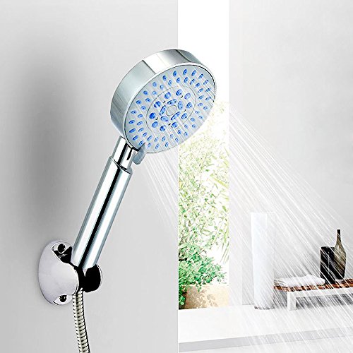 Mano la Cabeza,Ducha de Mano Universal Ahorro de Agua con Manguera de Ducha y Base para Casa Hotel