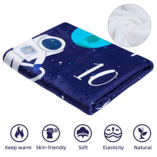 Manta Bebé de Hitos Mensuales, ANSUG 100 x 130cm Mensual Niñas Bebé Franela Fotografía de Fondo para Bebé Recién Nacido Futuras Mamás