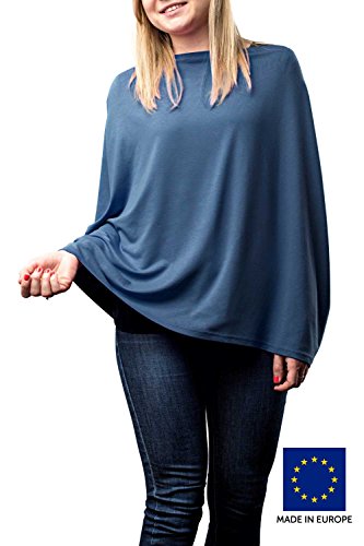 Manta de Lactancia - Capa Grande para Amamantar - Multifuncional, Suave y Transpirable - Capa para Asiento del Coche, la Sillita del Bebé y el Carrito - Da el Pecho de Forma Discreta en Público