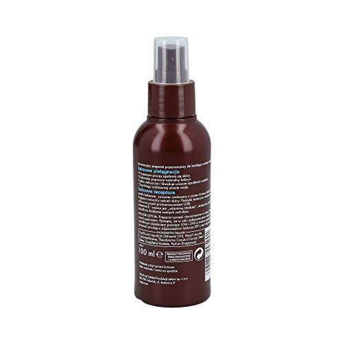 Manteca de coco Ziaja en spray para el cuerpo, acelerador de bronceado para piel seca a normal 00772, 100 ml