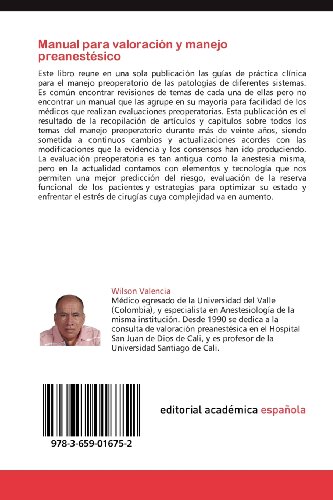 Manual Para Valoracion y Manejo Preanestesico