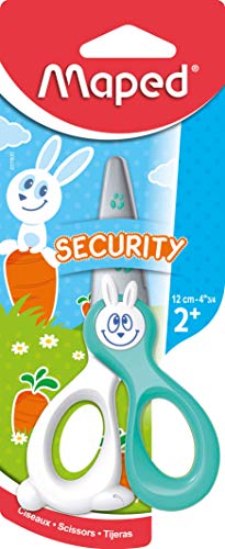 Maped Kidi Kut Tijera Infantil, Verde, 12 cm