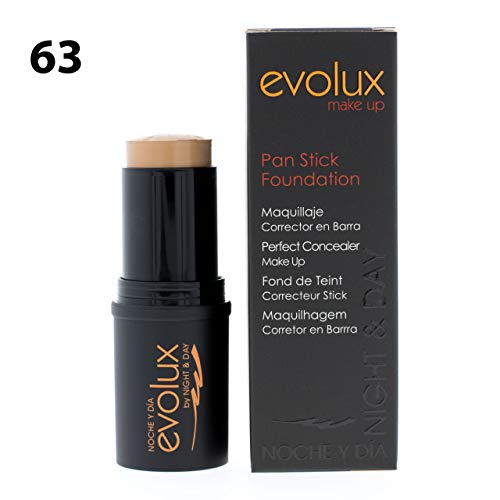 Maquillaje Corrector en Barra Color N.63 EVOLUX Pan Stick Foundation 18 gr
