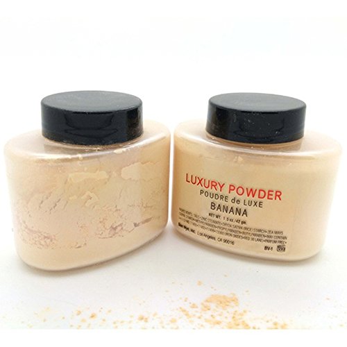 Maquillaje en polvos sueltos minerales control de aceite, larga duración, acabado sedoso, mate (translúcido) de Favolook.