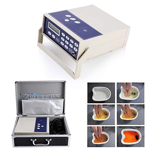 Máquina de desintoxicación del cuerpo, Detox Ion Cleanser - Juego de accesorios de galvanoplastia Ion Array Footbath Clean, cinturón iónico Detox para mujeres y hombres