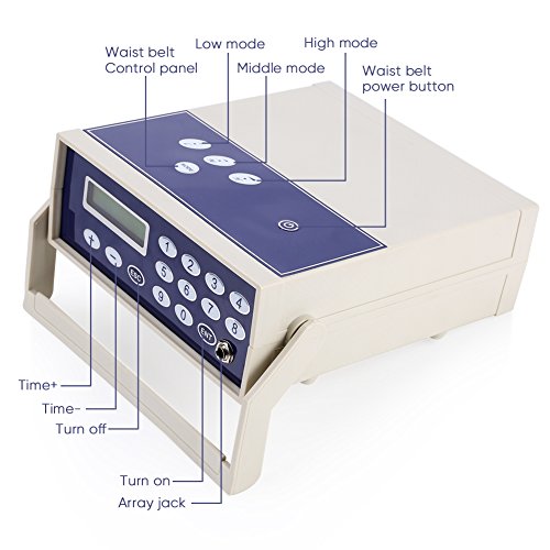 Máquina de Spa de Pies, Body Detox Machine Litio Array SPA Cleanse etc Ionic Cinturón la Desintoxicación