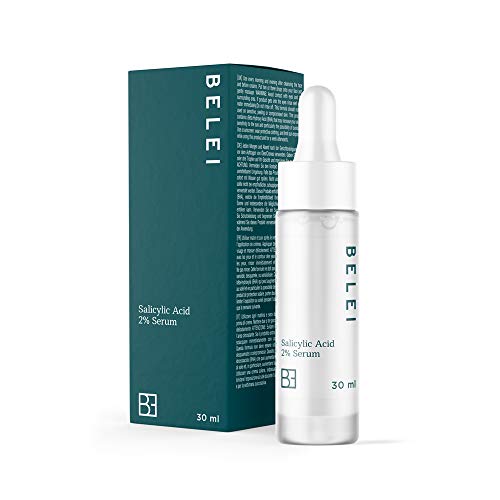 Marca Amazon - Belei - Sérum de ácido salicílico 2%, 94.75% ingredientes naturales, vegano, 30 ml