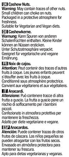 Marca Amazon - Happy Belly Anacardos enteros, 500 g