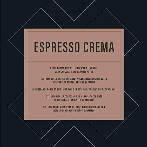 Marca Amazon - Happy Belly Café de tueste natural en grano "Espresso Crema" (2 x 500g)