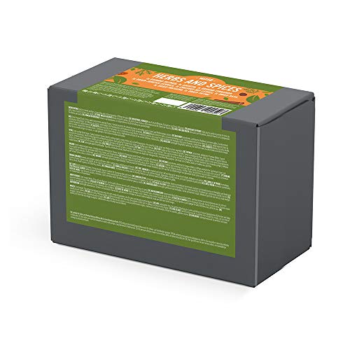 Marca Amazon - Happy Belly - Hierbas aromáticas y especias (lote de 8)