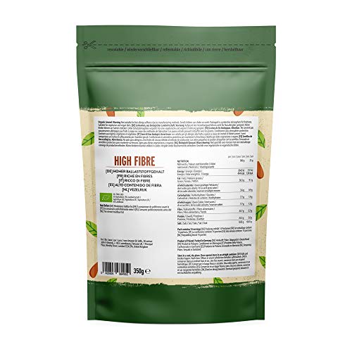 Marca Amazon - Happy Belly Semillas de lino ecológicas 4 x 350gr