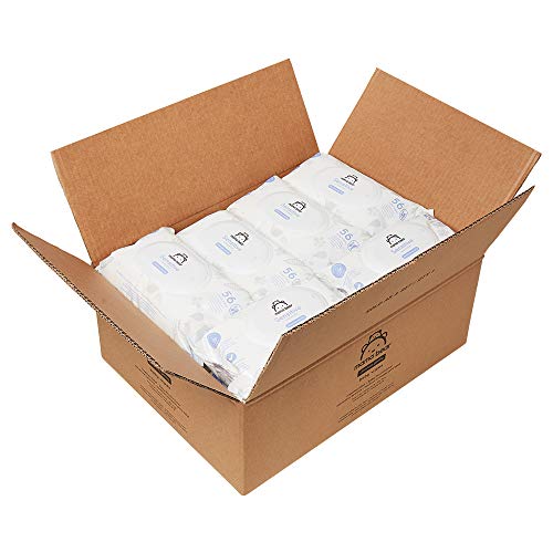 Marca Amazon - Mama Bear Sensitive Toallitas húmedas para bebé - 18 Paquetes (1008 Toallitas)
