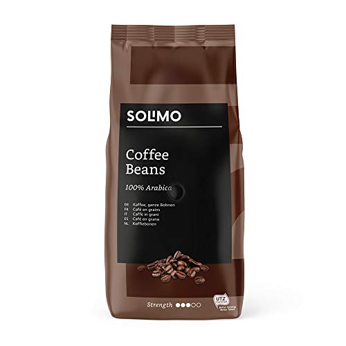 Marca Amazon Solimo Granos de café 2 kg (2 x 1 kg)