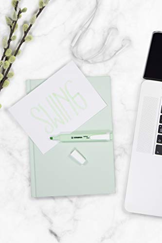 Marcador pastel STABILO swing cool - Estuche con 4 colores