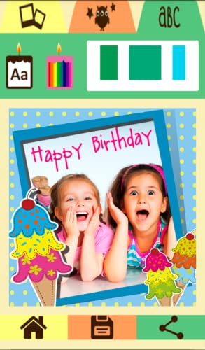 Marcos y tarjetas cumpleaños