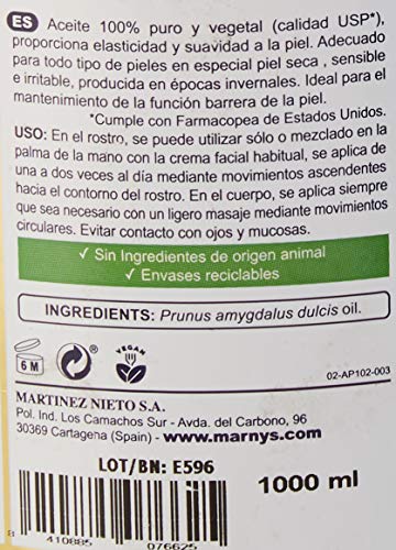 Marnys Aceite Almendras Dulces - 100 ml