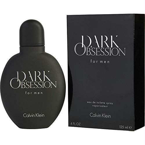 Marrón oscuro - Calvin Tamaño pequeño la obsesión para la de los hombres de 125 ml Eau De Toilette