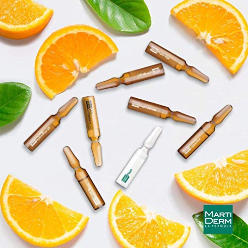 Martiderm Ampollas Platinum Night Renew | 30 Unidades | Ampollas Martiderm Exfoliantes | Renueva, Hidrata y Reafirma