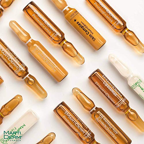 Martiderm Ampollas Proteoglicanos SPF 30 Unidades | Ampollas Martiderm de Vitamina C facial y Proteoglicanos | Martiderm The Originals Proteos Hydra Plus | Crema de Manos de Regalo