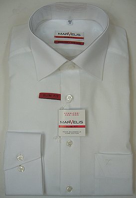 MarVelis camisa Modern Fit - algodón, 20-champán, 100% algodón, Unisex, 43