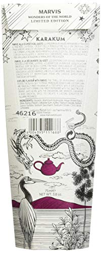 Marvis Dentífrico Karakum. Sabor Cardamomo, Naranja Y Menta Refrescante - 75Ml.