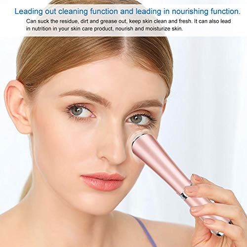 Masajeador de Ojos Eléctrico, Masajeador de Facial, para Cuidado de la Piel del Ojo (oro rosa)