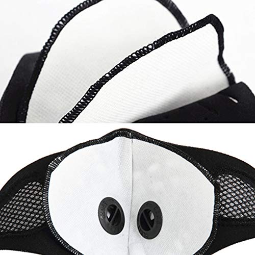 Mascara antipolucion mascaras Bicicleta Máscara Anti contaminación Ciclismo Mascarillas faciales para la contaminación