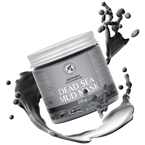 Máscara Cara & Cuerpo 250g - Barro Mineral del Mar Muerto & Aloe Vera - Hidrata y Pela Suavemente - Ricos Minerales de Barro del Mar Muerto - Eliminar Arrugas & Puntos Negros - Dead Sea Mud Mask