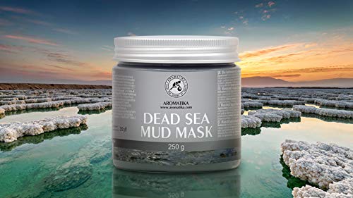 Máscara Cara & Cuerpo 250g - Barro Mineral del Mar Muerto & Aloe Vera - Hidrata y Pela Suavemente - Ricos Minerales de Barro del Mar Muerto - Eliminar Arrugas & Puntos Negros - Dead Sea Mud Mask