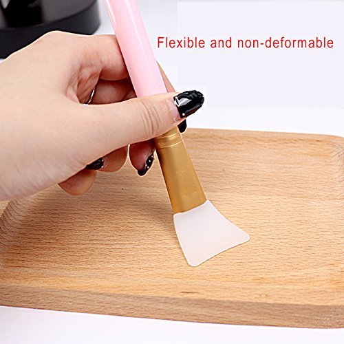 Máscara Cepillo, Juego con 3 máscaras Beauty Tool suave silicona Máscaras Pincel cara y loción corporal aplicador Herramientas