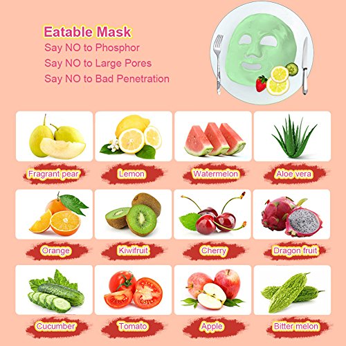 Máscara Facial DIY Natural Facial Mask Tool Automático de la máquina casera de frutas y verduras máscara facial de belleza instrumento