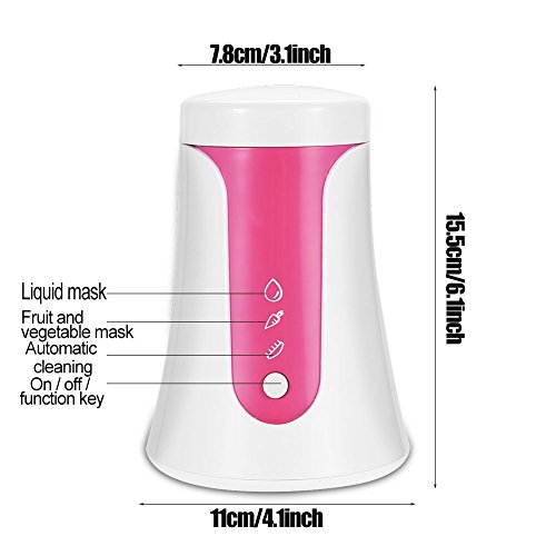 Máscara Facial DIY Natural Facial Mask Tool Automático de la máquina casera de frutas y verduras máscara facial de belleza instrumento