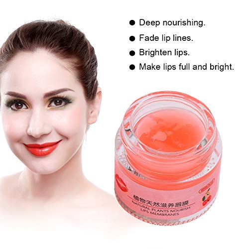 Máscara hidratante profesional para el cuidado de los labios, líneas reparadoras nutritivas, máscara para dormir,hidrata en profundidad, suaviza los labios, mejora la elasticidad