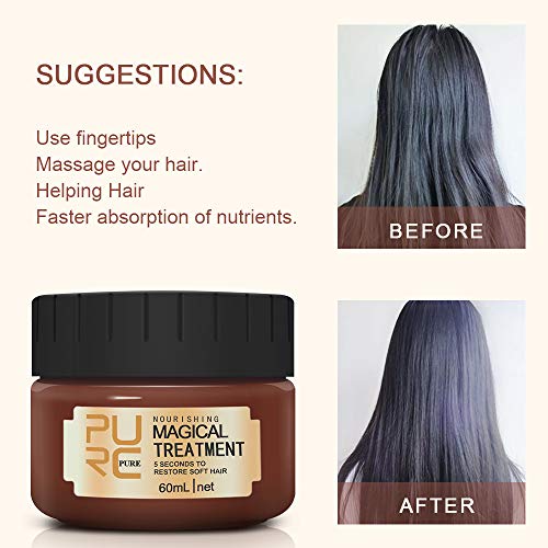 Mascarilla Hidratante Para El Cabello Y Acondicionador Profundo Mascarilla Desintoxicante Para El Cabello, Aceite De Argán Botánico Natural Mejoramiento De Las Raíces Capilares