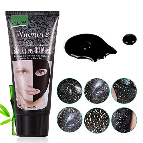 Mascarilla Puntos Negros, Mascarilla Exfoliante Facial, Negros Mascarilla, Mascarillas Exfoliantes Y Limpiadoras, Hidratar Piel, Eliminar Puntos Negros, Reduce Poros, Acne, Piel Muerta, 60ml