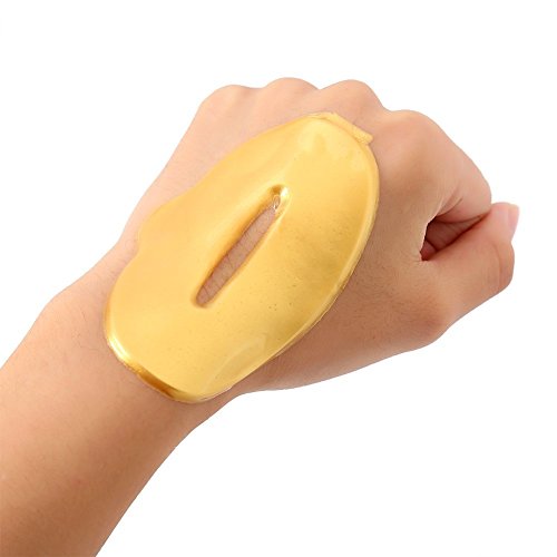 Mascarillas Colágenas de labios con Vitamina E y ácido hialurónico, hidratante y anti-envejecimiento para mantener los labios regordetes y hermosos (50 piezas)