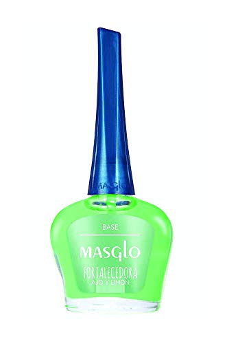Masglo Base para uñas AJO Y LIMÓN FORTALECEDORA 13,5 mL