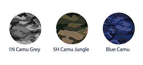 Maskin. Mascarilla higiénica reutilizable HOMOLOGADA UNE 0065. Pack 3 Uds. Diseñado y fabricado en España. (Adulto, Camouflage)