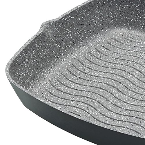 masterclass Kitchen Craft Plancha de inducción Antiadherente Cacerola de Aluminio Fundido, 28 cm (11 ")