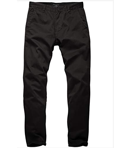 Matchstick 8025 - Pantalón Chino Tapered para Hombre(Ejército Gris(Army Gray),40W x 31L (ES 50))