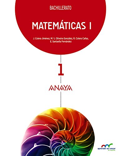 Matemáticas I. (Aprender es crecer en conexión) - 9788467826883