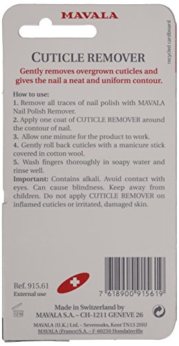 Mavala cutícula Remover Suaviza y ayuda a eliminar las cutículas Overgrown 5ml
