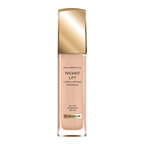 Max Factor, Base de maquillaje (Tono: 77 Golden Tan, Pieles Medias) - 115 ml.