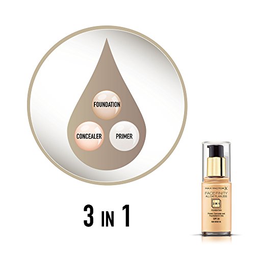 Max Factor Face Finity All Day Flawless 3 in 1 Foundation 63 Sun Beige Podkład do twarzy